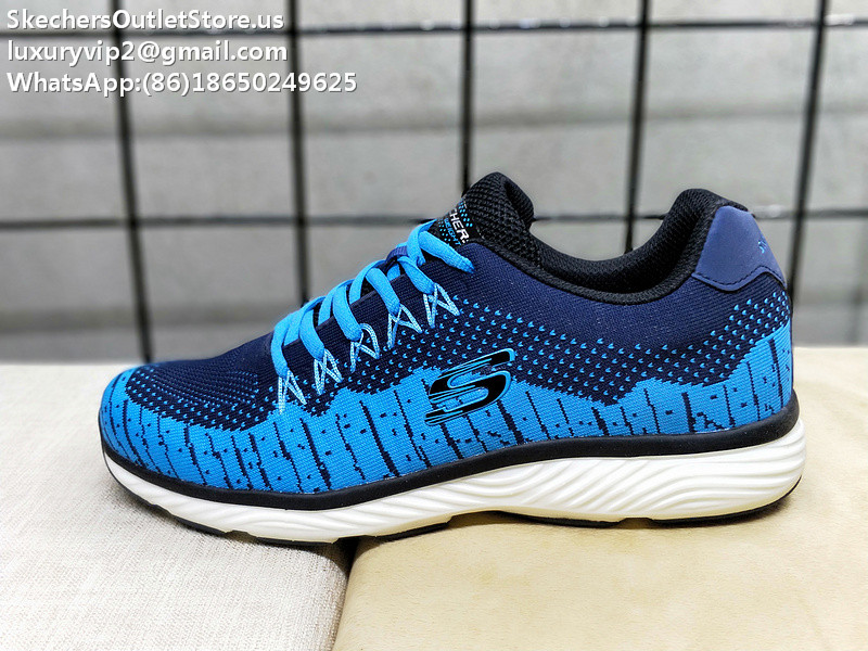Skechers LightWeight Unisex Running Shoes Blue 35-44